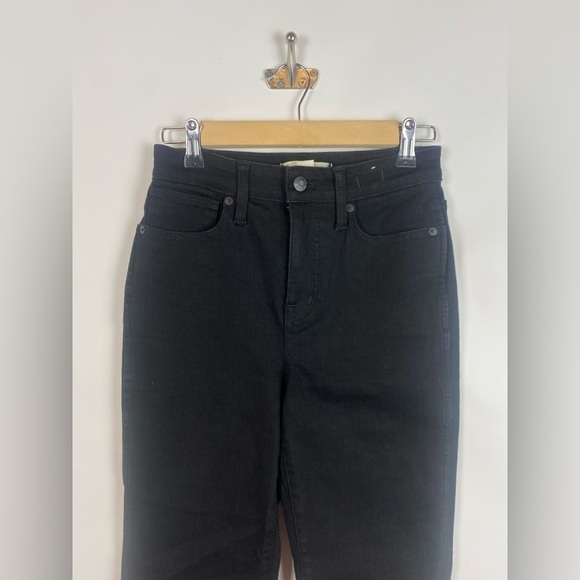 Madewell Women's Black Straight Leg Jeans - Picture 6 of 16